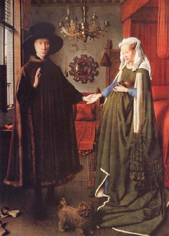 Jan Van Eyck Giovanni Aronolfini und seine Braut Giovanna Cenami